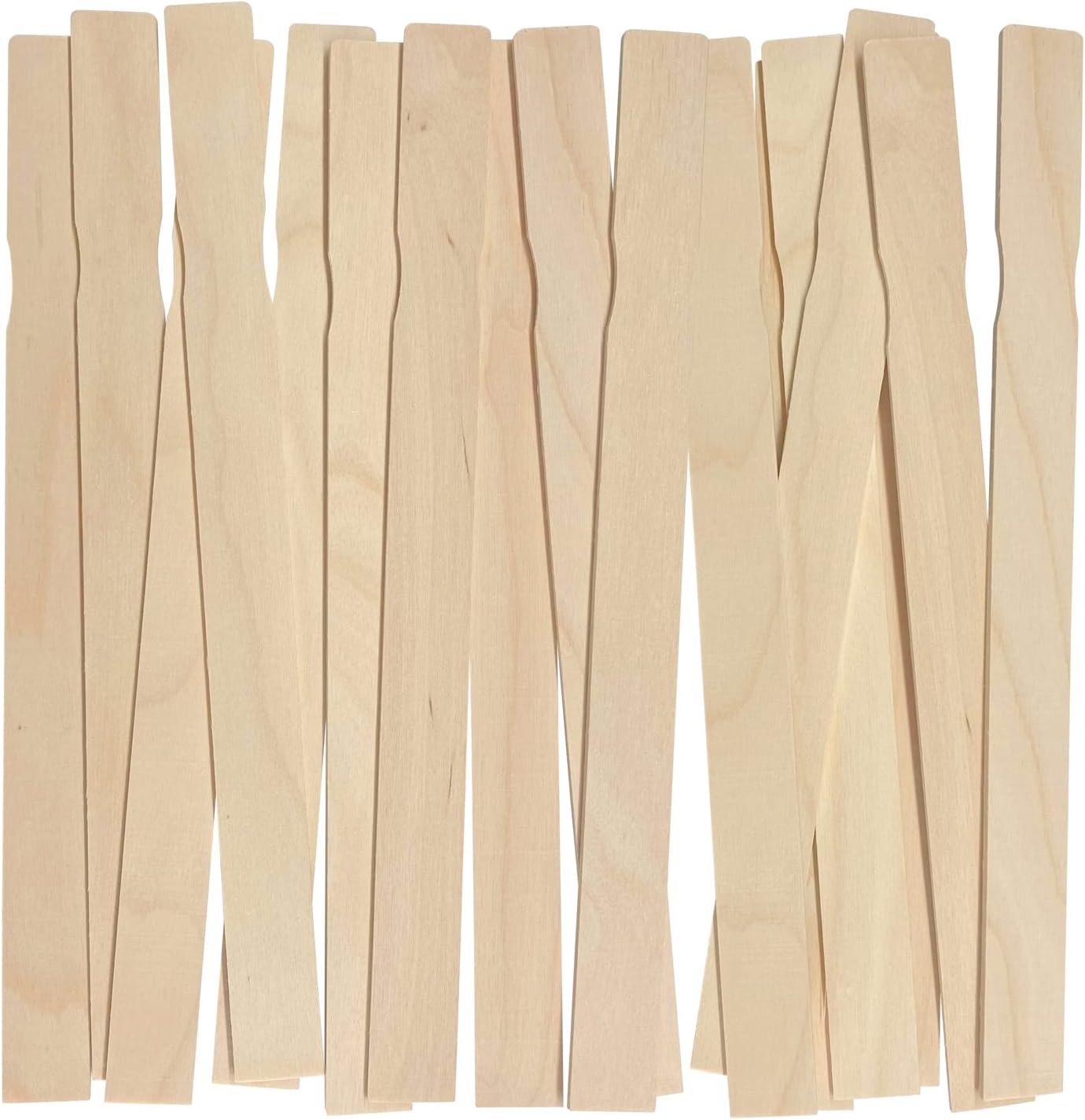 25 Pack Paint Stirring Sticks, 12 Inch Wooden Paint Sticks for Mixing, Paint Stirrers, Garden and Library Markers