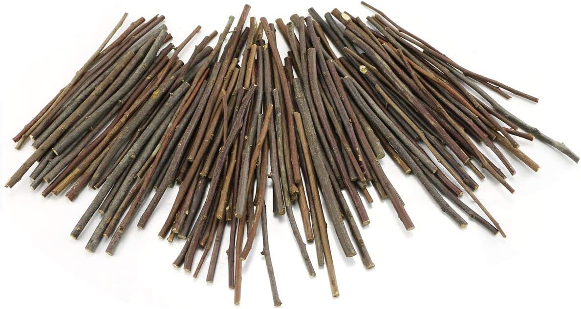 100pcs Diameter 10cm 0.1-0.2inch Wooden Round Wood Sticks for DIY Crafts, Photography Props, Craft Sticks, Wooden Crafts, Wooden Sticks